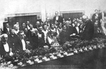 Bella Radic, the famous gipsy king playing the violin at city banquet during the civic reception in honour of Rabindranath Tagore in Budapest, October, 1926. by PCMMM&A, ISI Kolkata